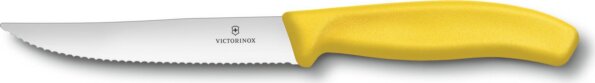 Victorinox Swiss Classic Gourmet Steak kés, 12 cm, sárga