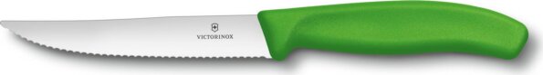 Victorinox Swiss Classic Gourmet Steak kés, 12 cm, zöld