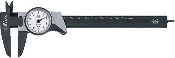 Wiha dialMax 27082 mérőórás tolómérő, 150mm Wiha dialMax 27082 mérőórás tolómérő, 150mm