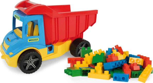 Wader Játék multi dömper épitőelemekkel, 38 cm Wader Játék multi dömper épitőelemekkel, 38 cm