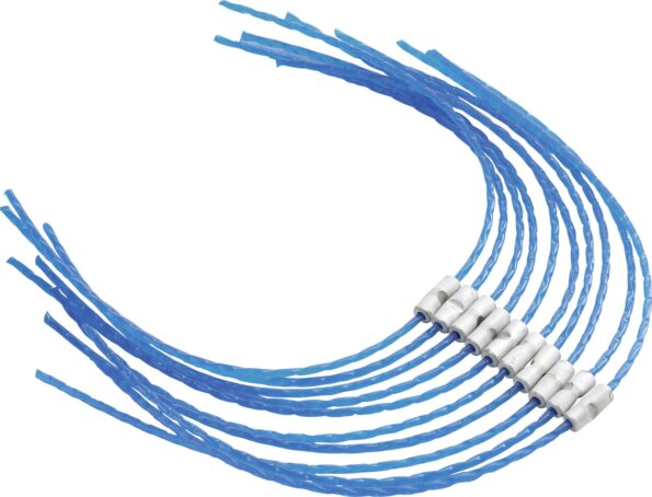 Bosch 2.4mm Csavart Extra erős szál, 30 cm, 10 részes készlet, ART 30 Combitrim-hez