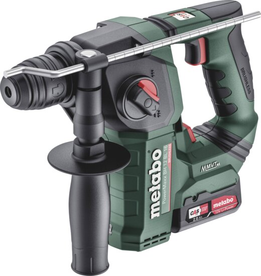 Metabo PowerMaxx BH 12 BL 16 Akkus Fúrókalapács, 2x 2 Ah akkuval Metabo PowerMaxx BH 12 BL 16 Akkus Fúrókalapács, 2x 2 Ah akkuval