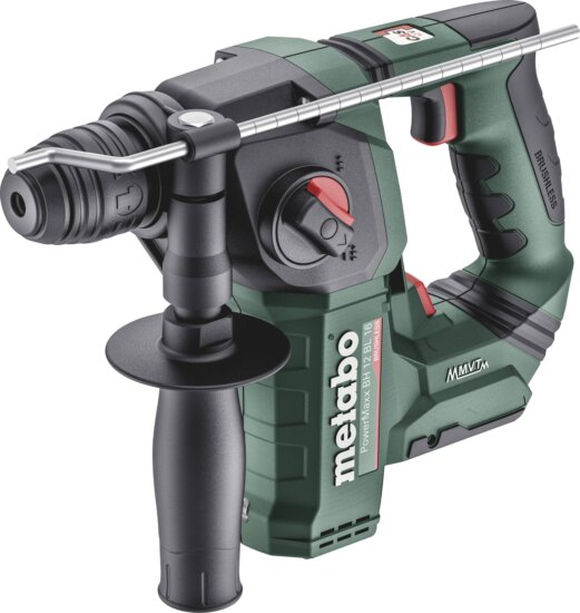Metabo PowerMaxx BH 12 BL 16 Akkus Fúrókalapács, Akku és töltő nélkül, Kofferben