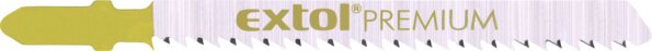 Extol Premium HCS 75mm T dekopírfűrészlap, 2.5mm fogtáv, 5db Extol Premium HCS 75mm T dekopírfűrészlap, 2.5mm fogtáv, 5db