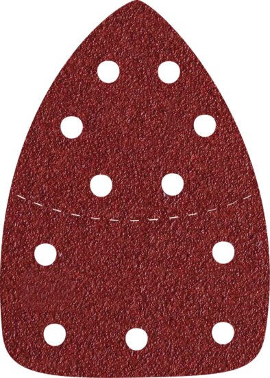 Extol Premium Delta csiszolólap, 149x105mm, P40, 10db