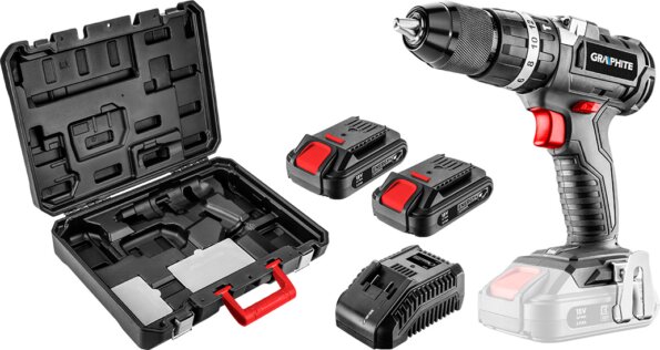 Graphite Energy+ 58G020-SET2 18V Li-Ion Akkus Ütvefúró-Csavarozó Graphite Energy+ 58G020-SET2 18V Li-Ion Akkus Ütvefúró-Csavarozó
