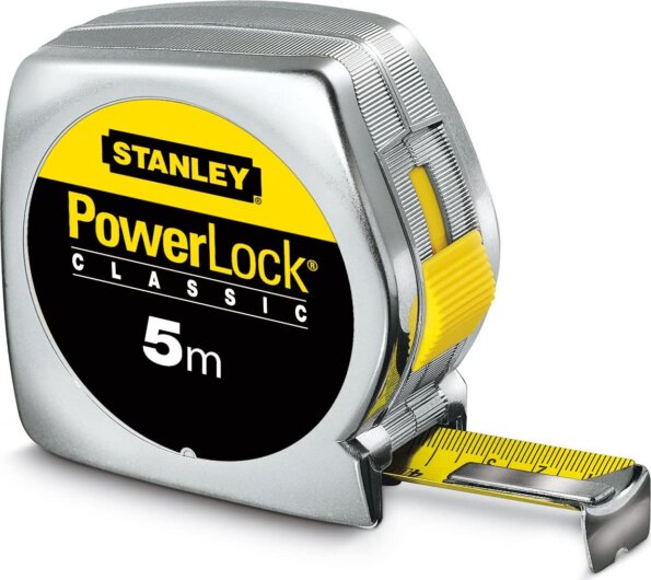 Stanley PowerLock 33-195 mérőszalag, 5 méter / 25mm Stanley PowerLock 33-195 mérőszalag, 5 méter / 25mm