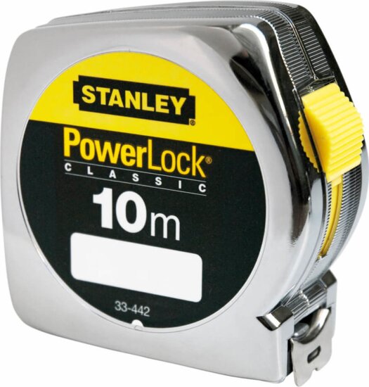 Stanley PowerLock 33-442 mérőszalag, 10 méter / 25mm