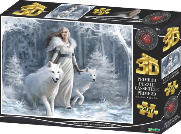 Téli Őrzők 3D puzzle, 500 darabos