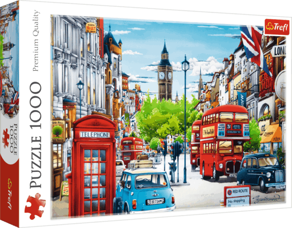 Londoni városkép puzzle, 1000 darabos
