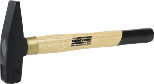 Brüder Mannesmann lakatos kalapács fa nyéllel, 200g Brüder Mannesmann lakatos kalapács fa nyéllel, 200g