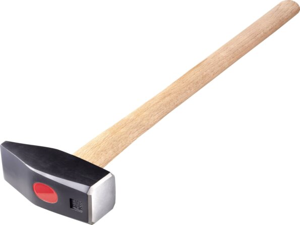 Toolcraft ráverő-kőtörő kalapács fa nyéllel, 3000g Toolcraft ráverő-kőtörő kalapács fa nyéllel, 3000g