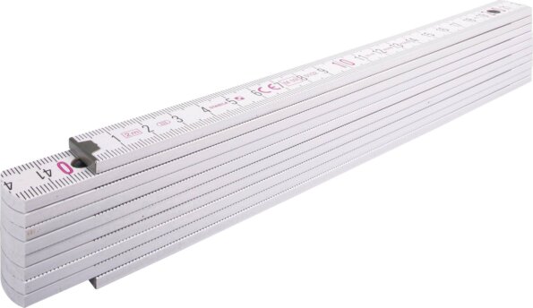 Stabila Type 1407 fa colstok, fehér, 2m