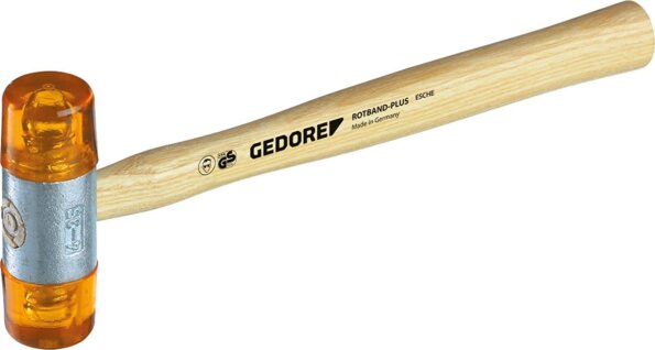 Gedore műanyag kalapács fa nyéllel, 600g Gedore műanyag kalapács fa nyéllel, 600g