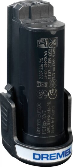 Dremel 880 akkumulátor, 12V, 2 Ah Dremel 880 akkumulátor, 12V, 2 Ah