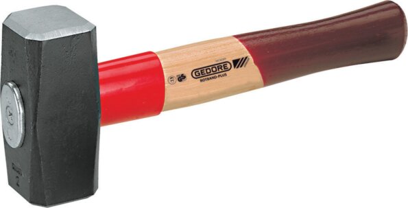 Gedore ráverő-kőtörő kalapács fa nyéllel, 2000g Gedore ráverő-kőtörő kalapács fa nyéllel, 2000g