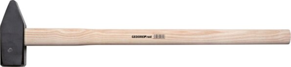 Gedore RED ráverő-kőtörő kalapács fa nyéllel, 5894g Gedore RED ráverő-kőtörő kalapács fa nyéllel, 5894g