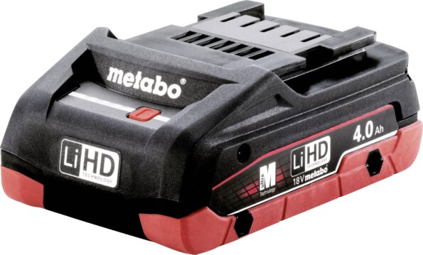 Metabo LiHD akkumulátor, 18V, 4.0 Ah