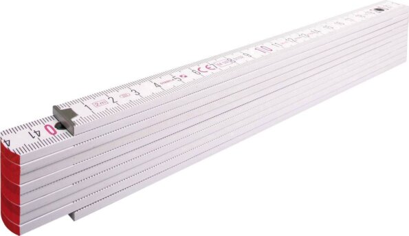 Stabila Type 1707 fa colstok, fehér, 2m