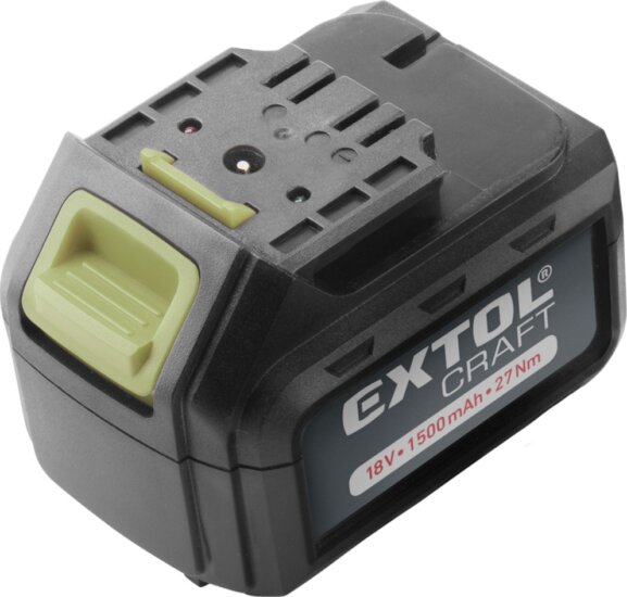 Extol Craft akkumulátor, 18V, 1.5 Ah (régebbi típusú) Extol Craft akkumulátor, 18V, 1.5 Ah (régebbi típusú)