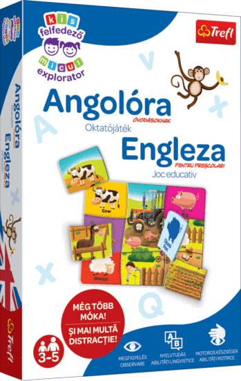 Kis felfedező oktató társas, Angolóra Kis felfedező oktató társas, Angolóra