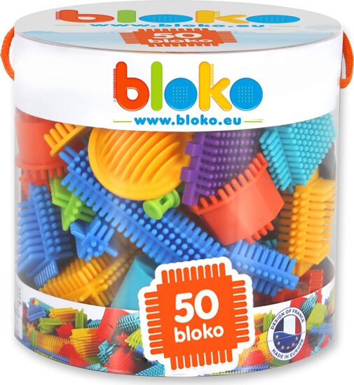 Bloko, Tüskés építőjáték szett, 50 darabos Bloko, Tüskés építőjáték szett, 50 darabos