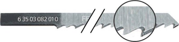 Fein 100mm T dekopírfűrészlap, 5 db (63503082010)