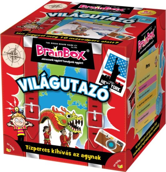 BrainBox - Világutazó társasjáték BrainBox - Világutazó társasjáték