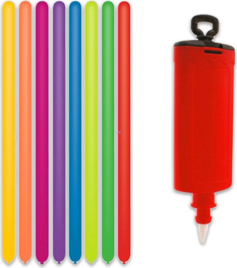 Modellező lufi 10 darabos, pumpával Modellező lufi 10 darabos, pumpával