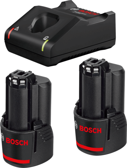 Bosch GBA 12V 3.0Ah Professional akkumulátor 2x és GAL 12V-40 töltő szett Bosch GBA 12V 3.0Ah Professional akkumulátor 2x és GAL 12V-40 töltő szett