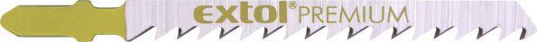 Extol Premium HCS 75mm T dekopírfűrészlap, 4mm fogtáv, 5db, egyenes gyorsvágás Extol Premium HCS 75mm T dekopírfűrészlap, 4mm fogtáv, 5db, egyenes gyorsvágás