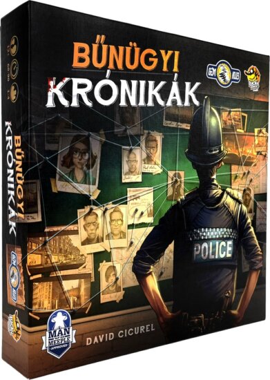 Bűnügyi krónikák társasjáték Bűnügyi krónikák társasjáték