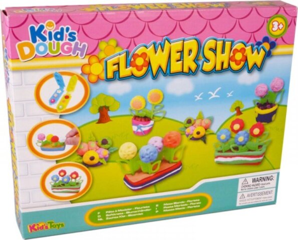 Virágvarázs gyurmakészlet, 19 darabos Virágvarázs gyurmakészlet, 19 darabos