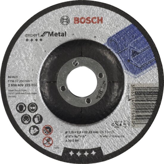 Bosch Expert for Metal A 30 S BF hajlított fém vágókorong, 230mm, 2.5 mm