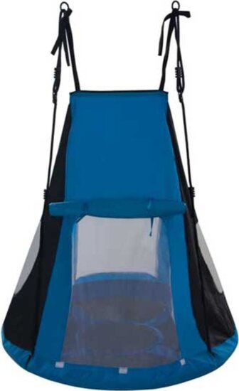 Spartan, Fészekhinta sátorral, 110 cm, kék Spartan, Fészekhinta sátorral, 110 cm, kék