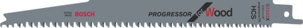 Bosch Progressor for Wood S 2345 X Orrfűrészlap, 200mm, 2db Bosch Progressor for Wood S 2345 X Orrfűrészlap, 200mm, 2db