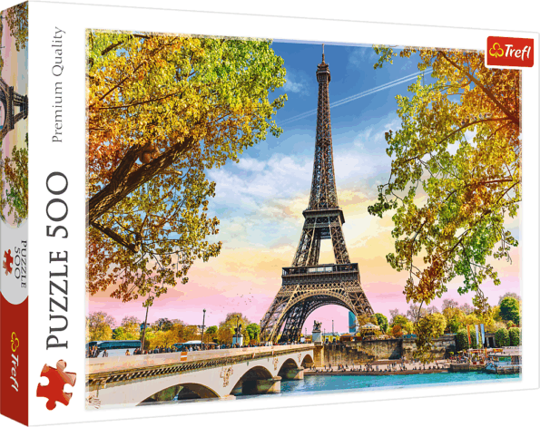 Romantikus Párizs puzzle, 500 darabos Romantikus Párizs puzzle, 500 darabos