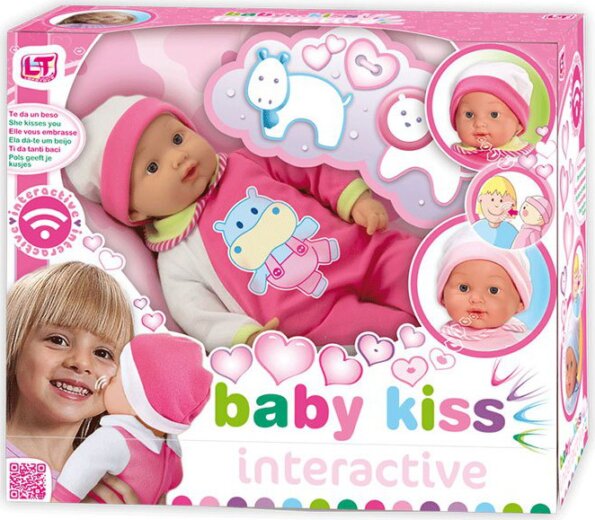 Loko puszit adó interaktív baba