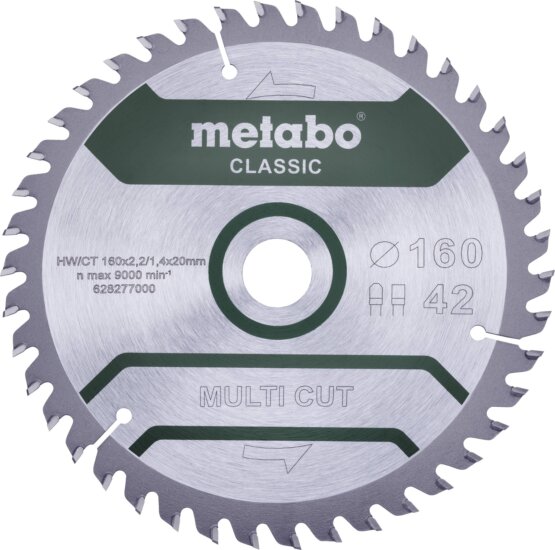 Metabo Multi Cut Classic körfűrészlap, 160mm