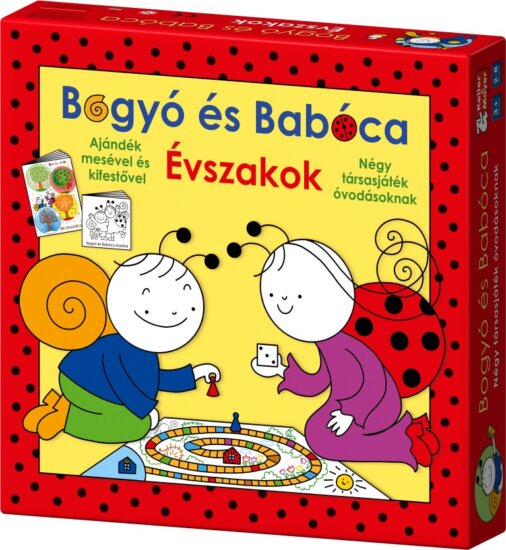 Bogyó és Babóca Évszakok társasjáték Bogyó és Babóca Évszakok társasjáték