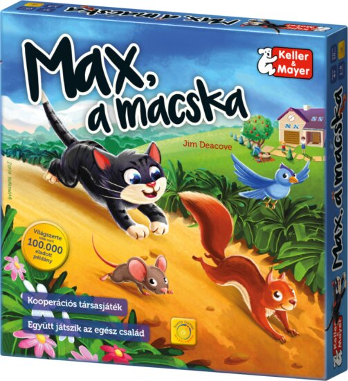 Max a macska társasjáték Max a macska társasjáték