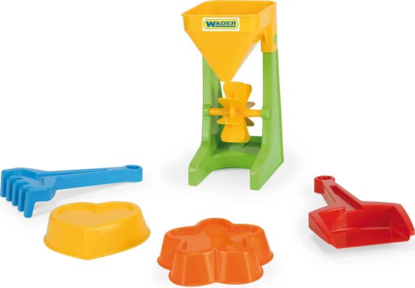 Homokozó malom kiegészítőkkel Homokozó malom kiegészítőkkel