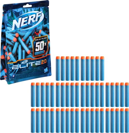 NERF Elite 2.0 utántöltő csomag, 50 darabos