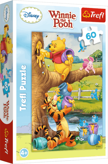 Micimackó puzzle, 60 darabos