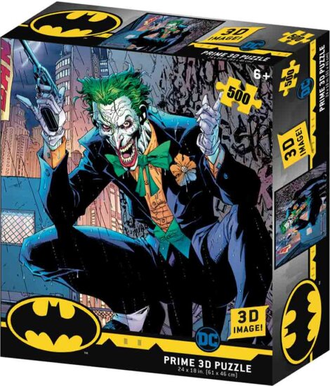 DC Comics Joker 3D puzzle, 500 darabos DC Comics Joker 3D puzzle, 500 darabos