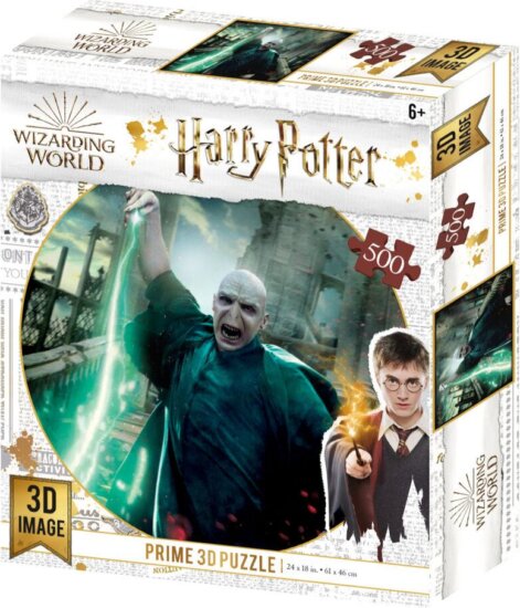 Harry Potter Voldemort 3D puzzle, 500 darabos