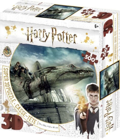 Harry Potter Norbert 3D puzzle, 500 darabos