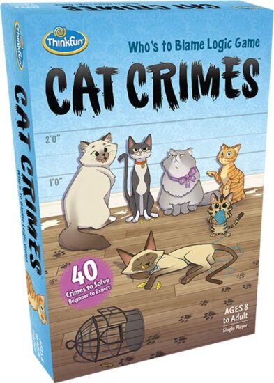 Cat Crimes, Zsivány cicák logikai társasjáték Cat Crimes, Zsivány cicák logikai társasjáték