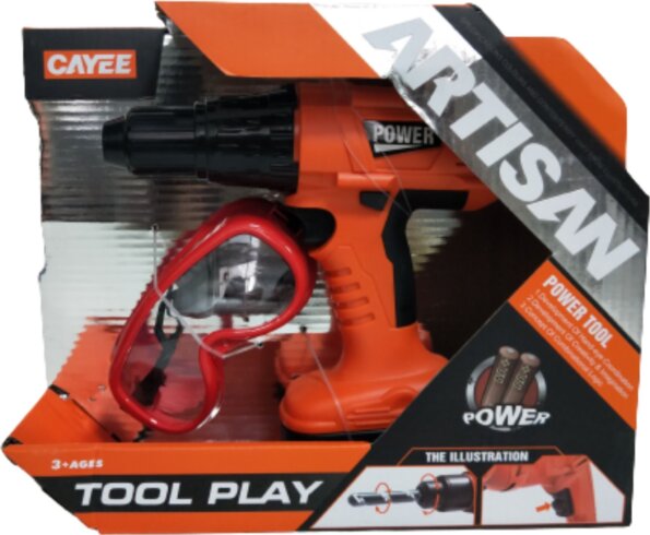 Fúró játék védőszemüveggel Fúró játék védőszemüveggel