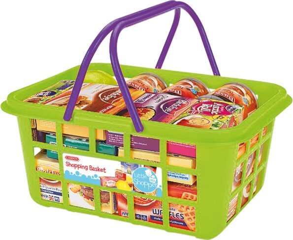 Bevásárlókosár termékekkel, 20 részes Bevásárlókosár termékekkel, 20 részes
